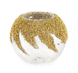 bizzotto bizzotto portacandela di natale vortex vetro trasparente d 8 cm oro ean 8051836730366