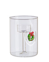 bizzotto bizzotto portacandela lavish con ghirlanda di natale h 12 cm d 9 cm con scatola regalo ean 8051836752146