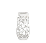 Porte-vase Bizzotto Carves, H 91 cm, D 48 cm, blanc