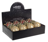 bizzotto bizzotto sfera di natale beloved d 80 mm ass verde rosso oro 1 pz ean 8051836748972