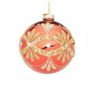 Boule de Noël Bizzotto Garish D 100 cm en verre rouge