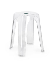 Tabouret Bizzotto Sonny H 46,5 cm Blanc transparent