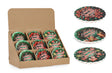 bizzotto bizzotto sottobicchiere di natale gwen merry xmas ass d 103 cm ceramica multicolor 1 pz ean 8051836760257