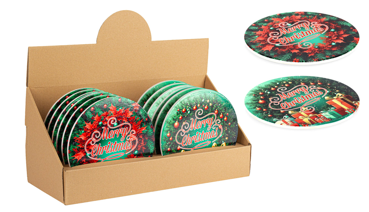 bizzotto bizzotto sottopentola di natale paula merry xmas ass d 20 cm ceramica multicolor 1 pz ean 8051836760288