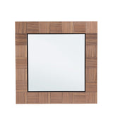 bizzotto bizzotto specchio con cornice alfada 106 x 106 cm legno di noce ean 8051836762138