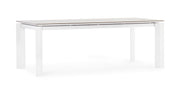 Bizzotto Table Extensible Otavio Rectangulaire 220 - 280 - 340 x 95 Cm Blanc