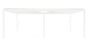 Bizzotto Ocean Pergola Bioclimatique Blanche Aluminium 360×720 cm
