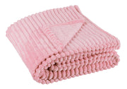 Bizzotto Plaid Rachele Noël 150 x 200 Cm Rose