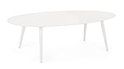 Table basse Bizzotto Ridley 120 x 75 cm blanche