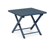 Table basse Bizzotto Taylor 44 x 43 x H 36 cm Bleu marine