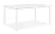 Bizzotto Konnor Table Extensible Blanc Aluminium 160–240 cm