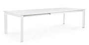 Bizzotto Konnor Table Extensible Blanc Aluminium 200–300 cm