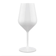 Verre Brevetti WAF pour événements, 47 cl, plastique Tritan blanc, 1 pièce