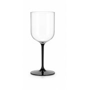 Brevetti WAF Verre à pied Croisière FM35 42 cl en polycarbonate pied noir – Verre résistant pour le vin et l'extérieur
