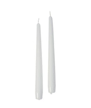 Bougies coniques Cereria Di Giorgio D 2,2 cm H 30 cm 12 pièces Blanc