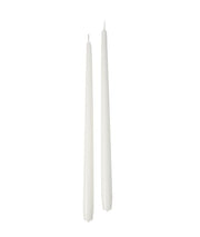 Cereria Di Giorgio Bougies Coniques D 2,2 Cm H 40 Cm Gris Tourterelle 6 Pièces