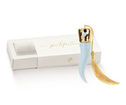 Cornet à pompon Cupido&Co. H 110 mm Bleu clair Or
