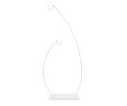 Présentoir en métal Cupido&Co. 2 crochets H 800 mm L 340 mm Blanc