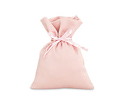 Porte-confettis en satin Cupido&Co. 100 x 140 mm, rose, 12 pièces