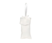 Porte-confettis en satin blanc à suspendre Cupido&Co. 35 x 75 mm, 12 pièces