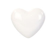 Aimants cœur Cupido&Co. 45 x 38 mm, blanc, 12 pièces
