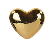 Aimants cœur Cupido&Co. 45 x 38 mm, or, 12 pièces