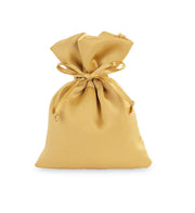 Sachet en satin doré Cupido&Co. 80 x 100 mm, 12 pièces