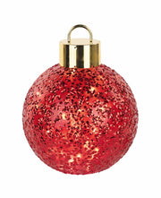 Boule de Noël Cupido&Co. D 200 mm avec LED rouge