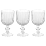 di mo di mo set 3 calici pillar cc 260 vetro trasparente ean 8010402505579