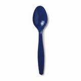 Cucchiai monouso blu Dopla, 20 pz, plastica leggera e resistente. Perfetti per feste, picnic e catering. Pratici e igienici.