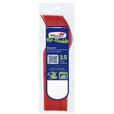Posate riutilizzabili per feste ed eventi: forchette Dopla Compact rosse, 18 cm, PS, lavabili in lavastoviglie, 15 pz. Pratiche e sostenibili.