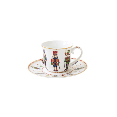 immagine-1-easylife-tazza-the-nutcracker-200-ml-con-piattino-soldatini-bianca-rossa