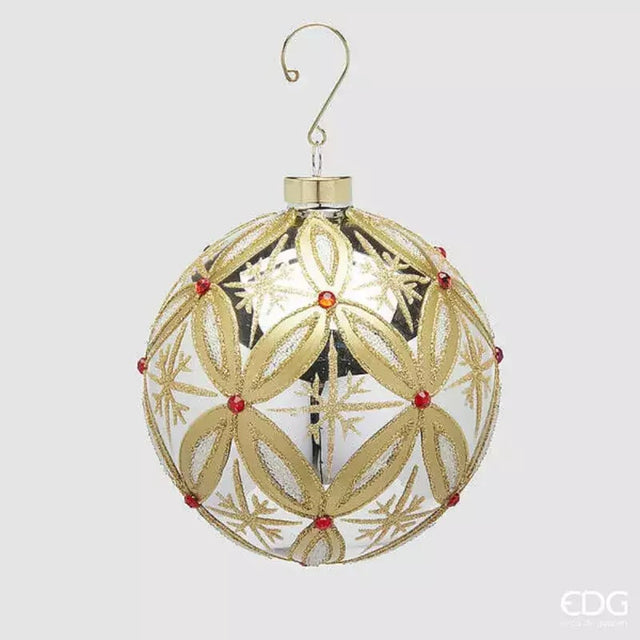 immagine-1-edg-enzo-de-gasperi-addobbo-di-natale-palla-con-rubini-d-12-cm-silver-gold-1-pz-ean-8059824401212