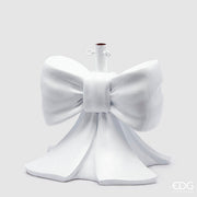 Pied de sapin de Noël EDG Enzo De Gasperi en pin, arceau, H 45 cm x L 43 cm, blanc