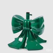 Pied de sapin de Noël EDG Enzo De Gasperi en pin, nœud papillon, H 45 cm, l 43 cm, P 43 cm, vert