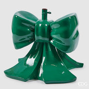 Pied de sapin de Noël EDG Enzo De Gasperi en pin, nœud papillon, H 57 cm, l 50 cm, P 50 cm, vert