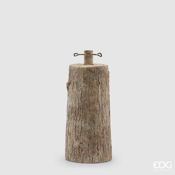 edg enzo de gasperi base tronco per pino h65d32 18kg natural