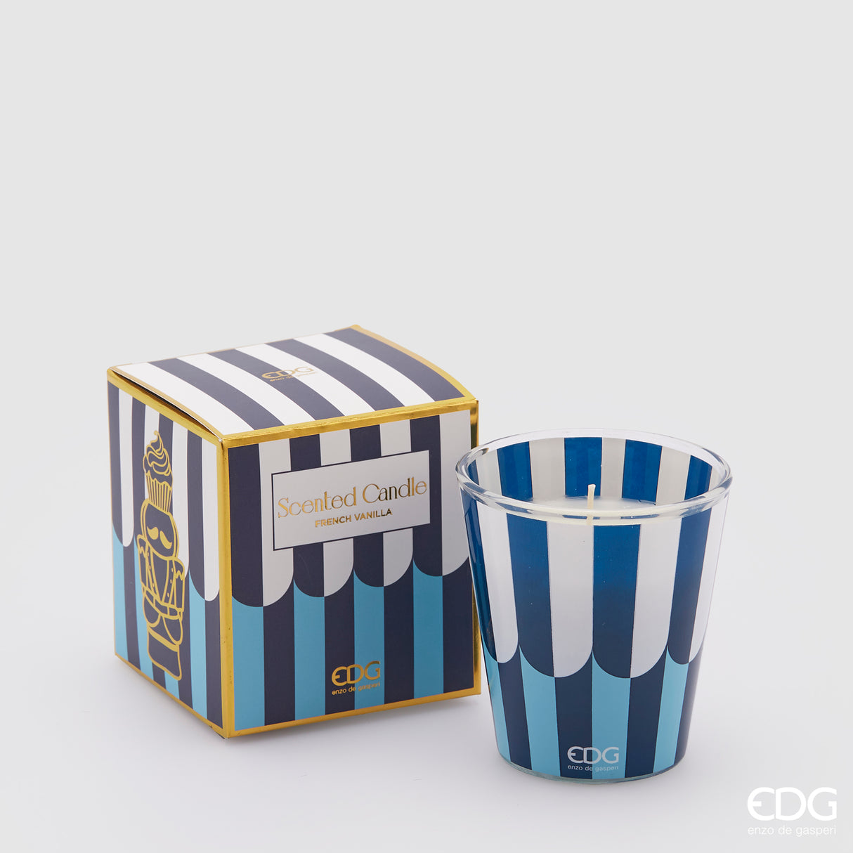 edg enzo de gasperi candela cupcake profumata h9 d8 french vanilla