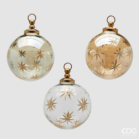 edg enzo de gasperi edg enzo de gasperi addobbo palla di natale astra ass d 10 cm dark gold 1 pz ean 8059824584076