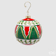 edg enzo de gasperi edg enzo de gasperi addobbo palla di natale tirolo d 10 cm green red ean 8059824396075