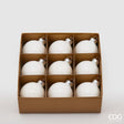 edg enzo de gasperi edg enzo de gasperi addobbo palla di natale vetro d 6 cm cf 9 pz bianco ean 8056372819070