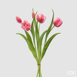 edg enzo de gasperi edg enzo de gasperi bouquete tulipano chiuso x4 h 40 cm con bocciolo mauve ean 8059824612823