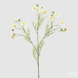 edg enzo de gasperi edg enzo de gasperi camomilla ramo con foglie h 70 cm pianta artificiale bianco ean 8059824482228