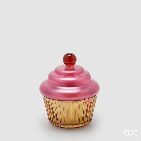 edg enzo de gasperi edg enzo de gasperi candela cupcake natale h 145 cm d 12 cm cranberry pomegranate ean 8059824566843