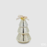 edg enzo de gasperi edg enzo de gasperi candela pino di natale con profumo h 16 cm d 85 cm vetro amber ean 8059824403971