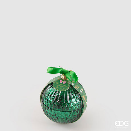 edg enzo de gasperi edg enzo de gasperi candela sfera di natale vetro d 8 cm greenwood breeze vert ean 8059824544964