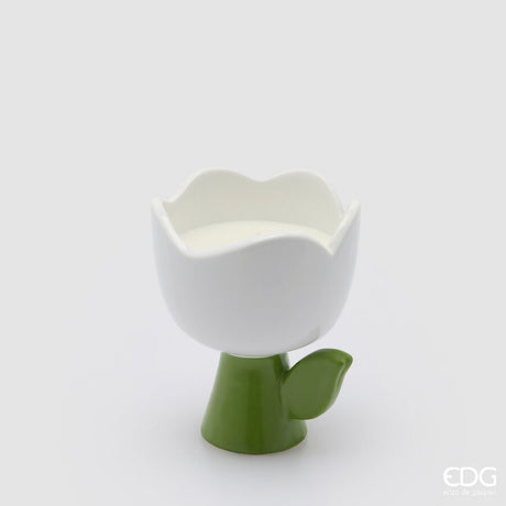 edg enzo de gasperi edg enzo de gasperi candela tulip con profumo h 11 cm d 10 cm frangipani ean 8059824621771