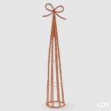 edg enzo de gasperi edg enzo de gasperi cono jewel di natale h 66 cm red gold ean 8059824497574