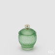edg enzo de gasperi edg enzo de gasperi contenitore decorativo micro quadretti bombato h 115 cm d 85 cm verde ean 8059824610577