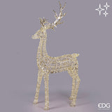 edg enzo de gasperi edg enzo de gasperi decoro natale renna stripes 5 200 microled h 270 cm l 30 cm l 130 cm l 40 cm ip44 gold ean 8059824546937